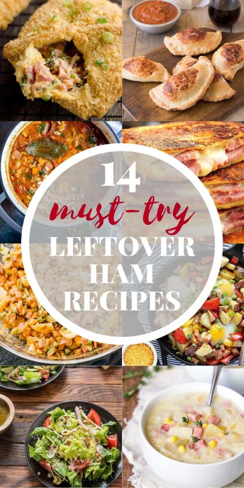 You can now try one (or two) of these 14  amazing recipes to transform your blah leftover ham into something totally exciting. From hearty soups and sandwiches to exciting salads and casseroles, there is something for everyone!