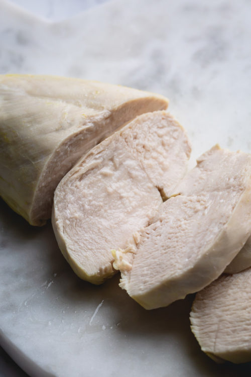 Let me teach you how to cook frozen chicken breast in Instant Pot in minutes! This deliciously quick and easy method produces juicy, tender and flavorful all-purpose chicken. #frozenchickenbreast #InstantPotrecipe #Instantpotchicken