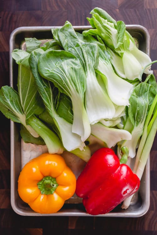 Vegetables to use for a stir fry